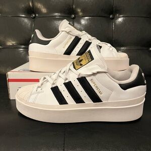 adidas Superstar Bonega White/Black/Gold Metallic